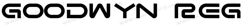 Goodwyn Regular字体转换